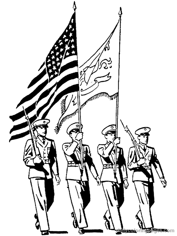 600x800 Veterans Day Coloring Pages