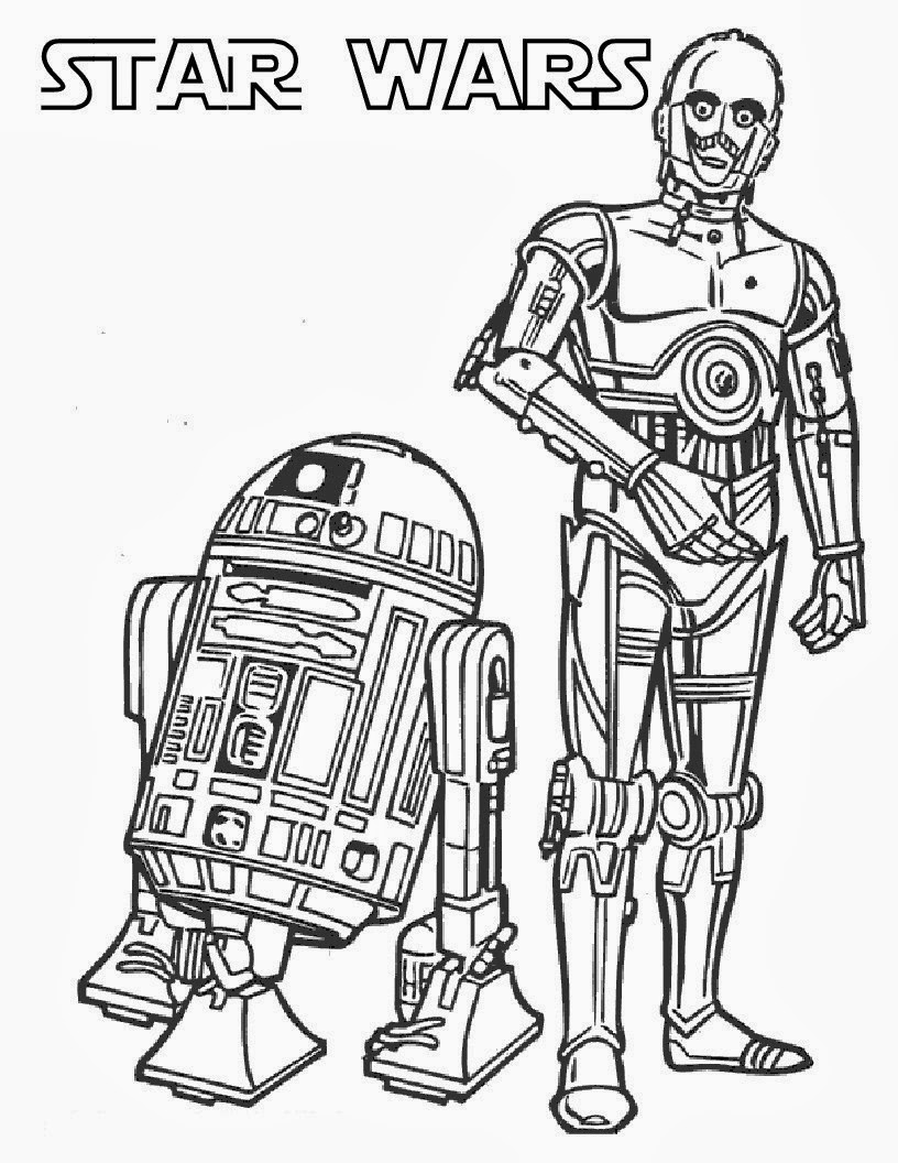 816x1056 Winsome Design Printable Star Wars Coloring Pages Free