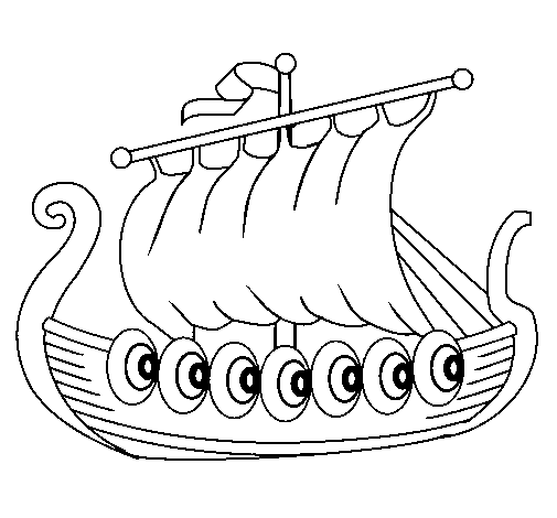 505x470 Free Viking Long Ship Coloring Pages Viking Art Images