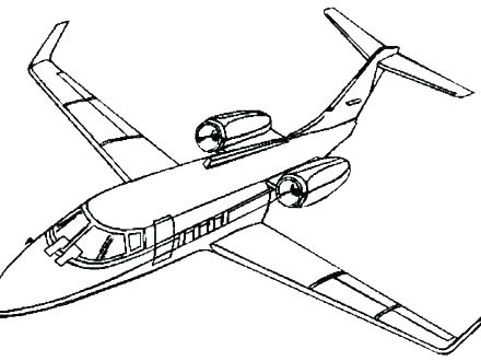 440x330 Coloring Pages And Coloring Books Airplane Coloring Pages
