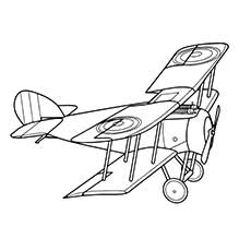 230x230 Top Airplane Coloring Pages Your Toddler Will Love