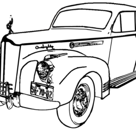 268x268 Coloring Pages Vintage Cars Archives