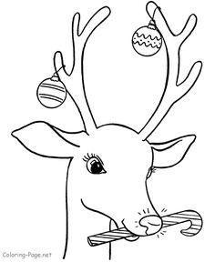 236x288 Reindeer Coloring Pages Coloring Pages Crafts