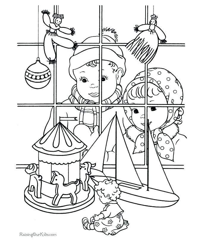 670x820 Vintage Christmas Coloring Pages Free Printable Coloring Pages