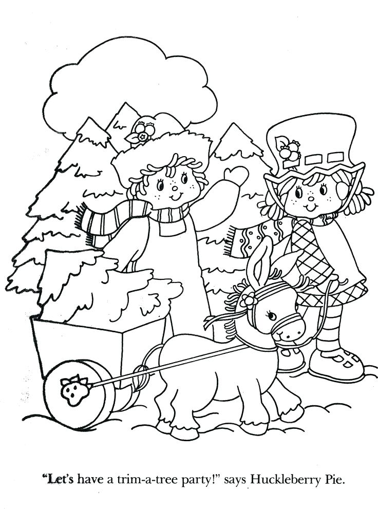 736x991 Vintage Christmas Coloring Pages Vintage Coloring Books Plus