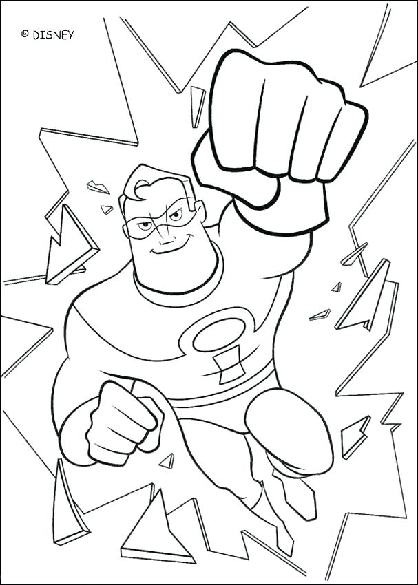 607x850 Incredible Coloring Pages