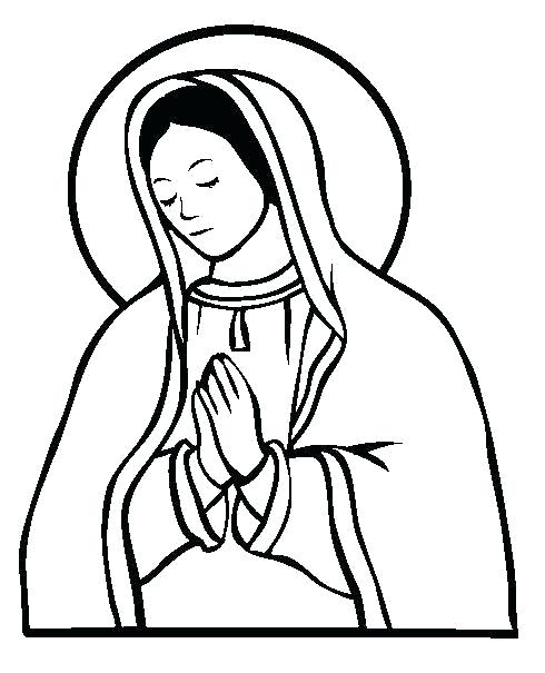 490x605 Virgen De Guadalupe Coloring Pages Coloring Page New Coloring