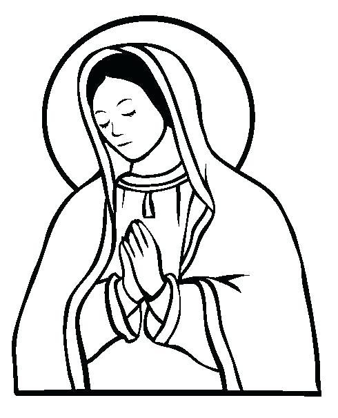 490x605 Mary Coloring Page And Baby Coloring Page