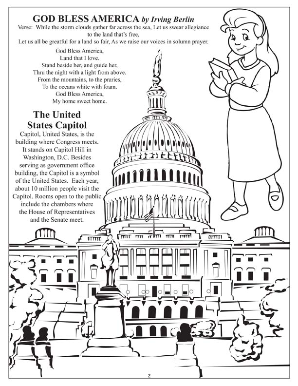 612x792 Pledge Of Allegiance Coloring Page