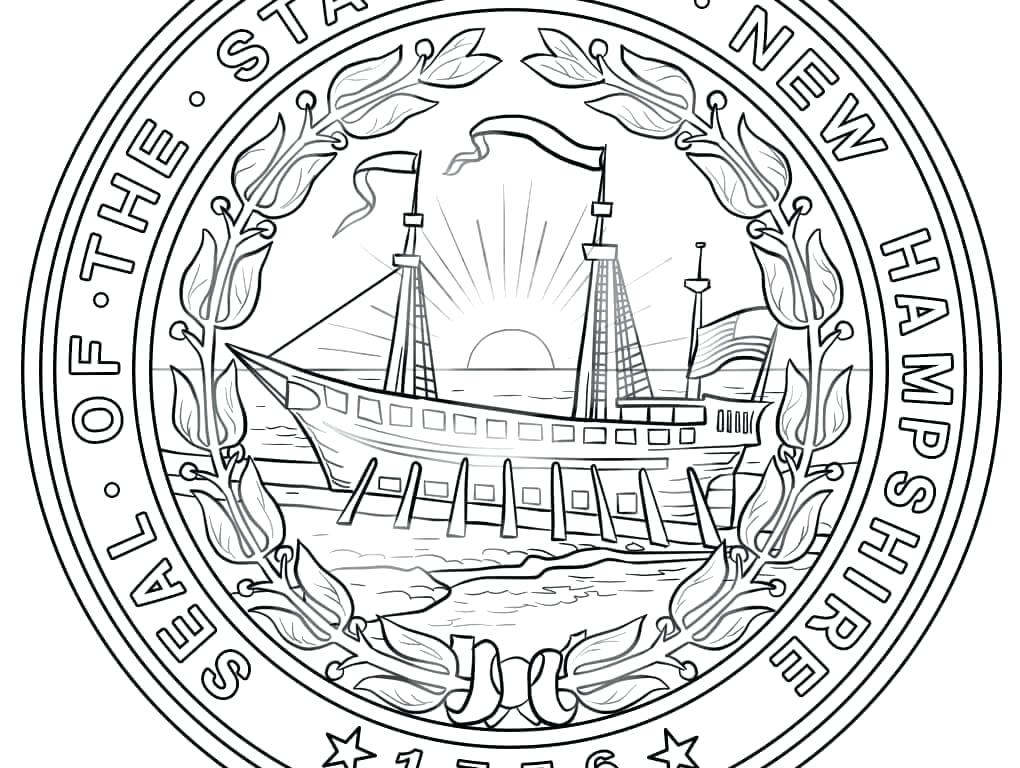 1020x768 Virginia Flag Coloring Page Beautiful Seal Coloring Pages Free