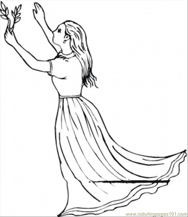 650x750 Virgo Coloring Page