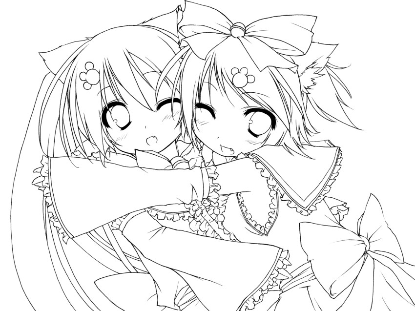 850x637 Vocaloid Coloring Pages Funycoloring