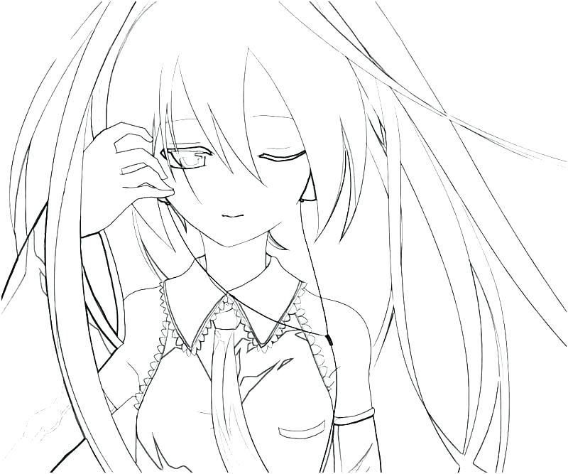 800x667 Vocaloid Coloring Pages