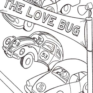 300x300 Volkswagen Beetle Car Coloring Pages Volkswagen Beetle Car