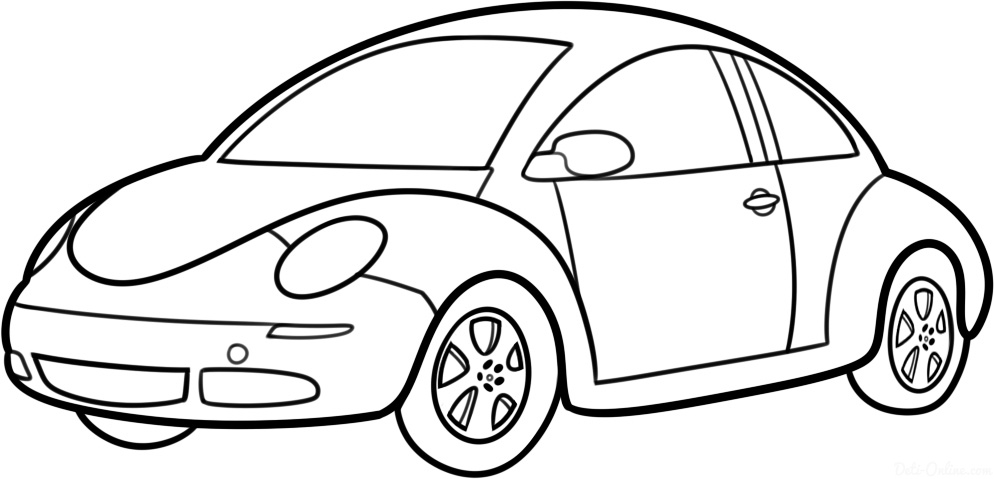 994x479 Volkswagen Coloring Pages To Download And Print For Free