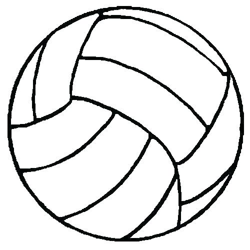 500x500 Volleyball Coloring Pages I Love Volleyball Coloring Pages