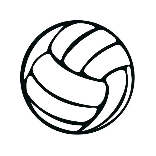 500x500 Volleyball Coloring Pages Volleyball Coloring Pages To Print