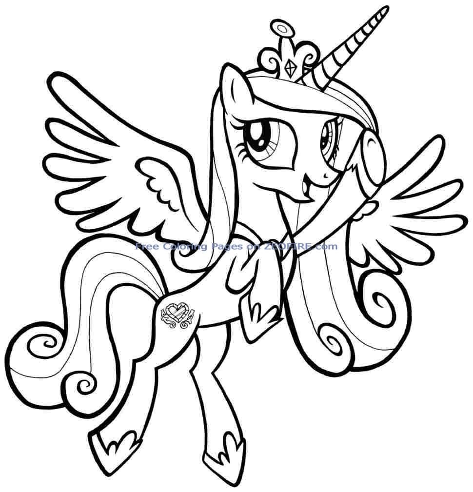 970x1009 My Little Pony Coloring Pages To Print Selection Free