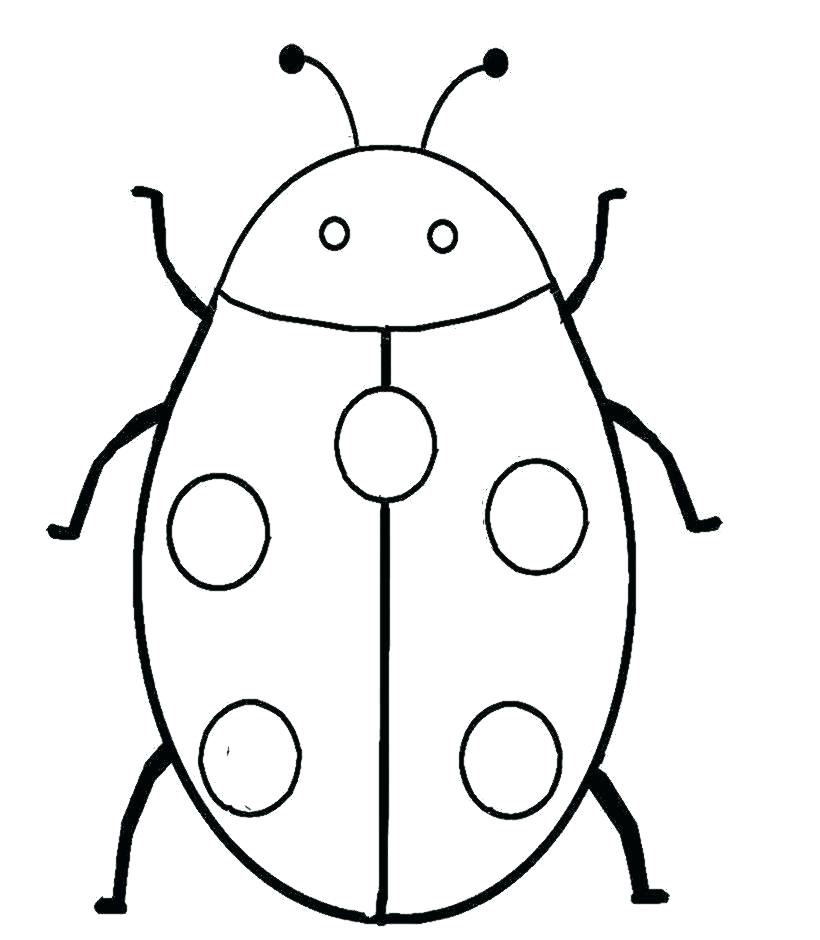820x940 Bug Coloring Page Lady Bug Coloring Page Ladybug Coloring Pictures