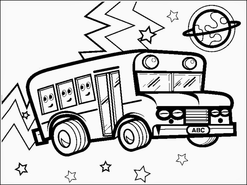 1028x772 Bus Coloring Page Beautiful Bus Outline Cliparts Logo And Design