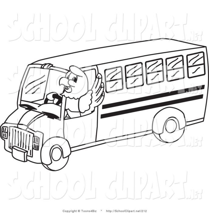 687x700 Volkswagen Bus Coloring Pages