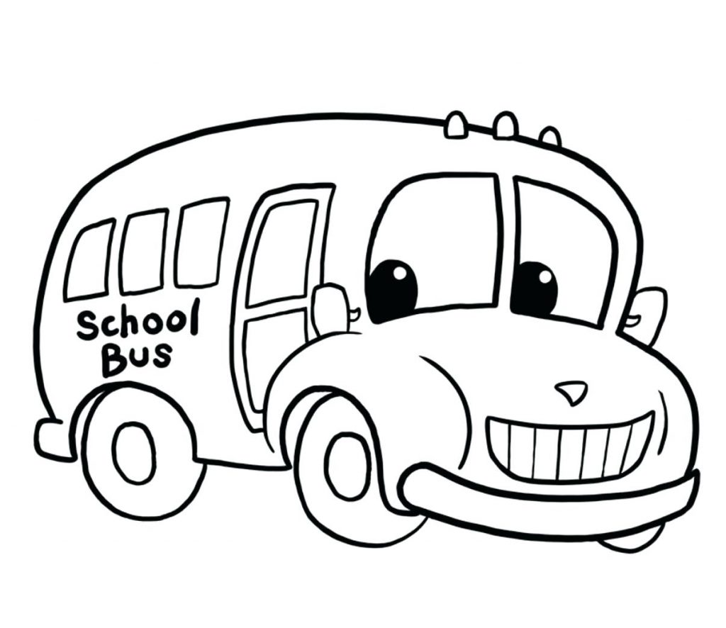 1024x886 Coloring Page Bus Coloring Pages Kids School Page Safety Book