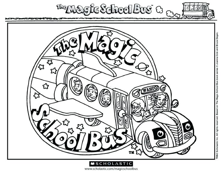 736x569 Bus Coloring Pages Magic School Bus Coloring Page School Bus