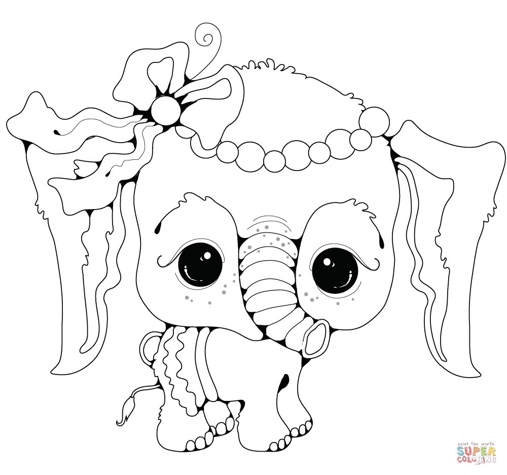 1000x936 Fresh Elephant Coloring Pages For Kids Funny Coloring Free