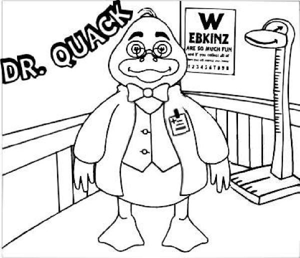 600x516 Webkinz Coloring Pages