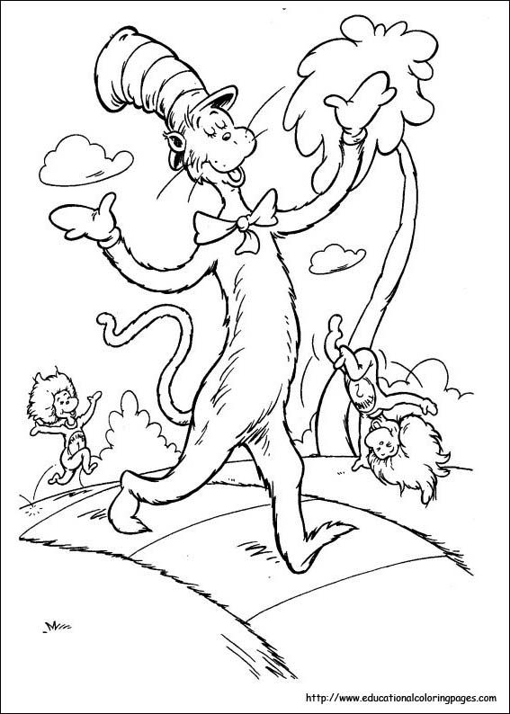 567x794 Dr Seuss Coloring Pages