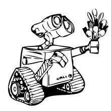 220x220 Wall E Coloring Pages