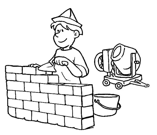 600x513 Wall Coloring Sheet Coloring Page