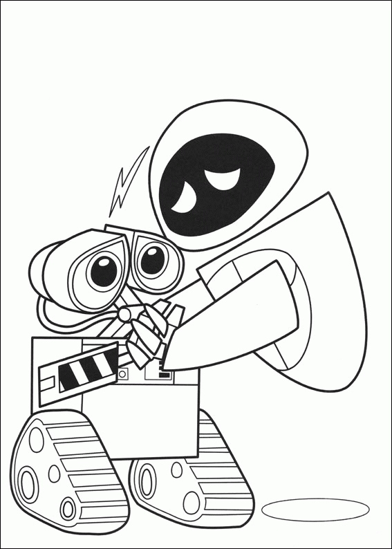 567x794 Wall E Coloring Pages Fresh Wall E And Eve Coloring Page Logo