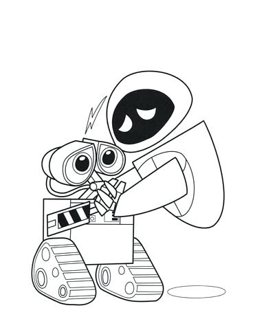 371x480 Wall E Pagine Da Colorare