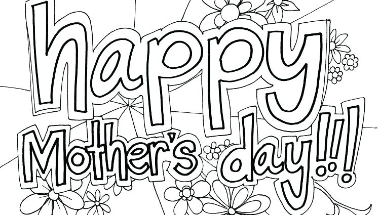 750x425 Happy Mothers Day Coloring Pages Happy Mothers Day Coloring Pages
