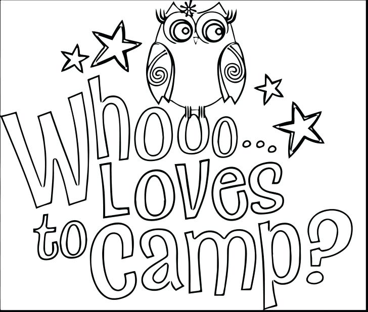728x618 Camping Coloring Pages For Adults Kids Coloring Camping Coloring
