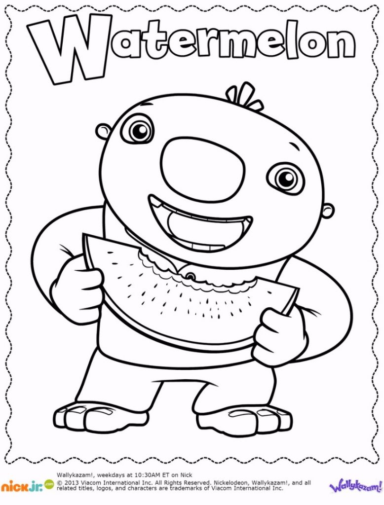 778x1024 Wallykazam Coloring Pages