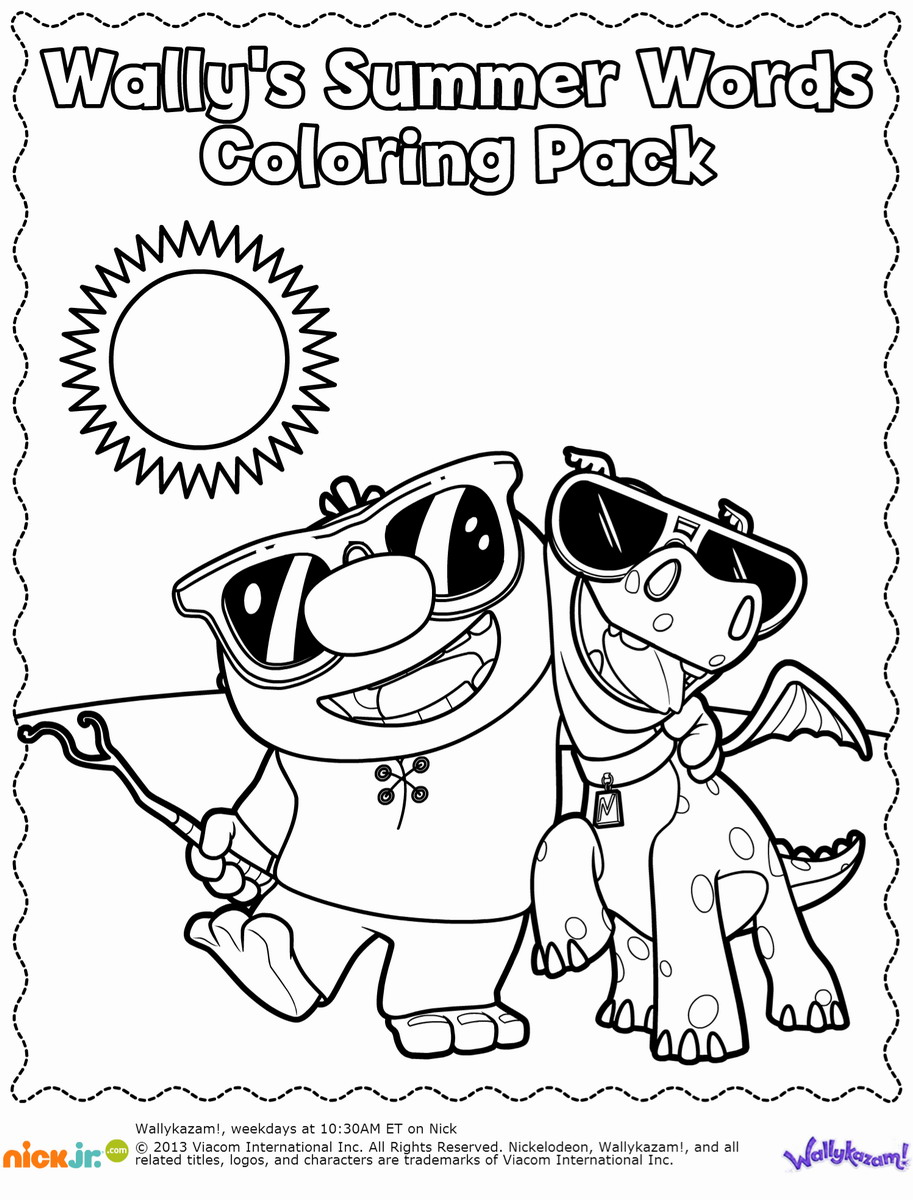 913x1200 Wallykazam Coloring Pages To Print
