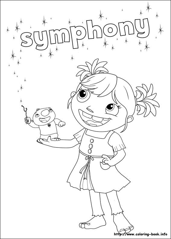 567x794 Wallykazam Coloring Picture