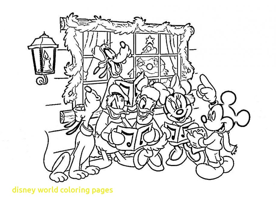 918x689 Disney World Coloring Pages