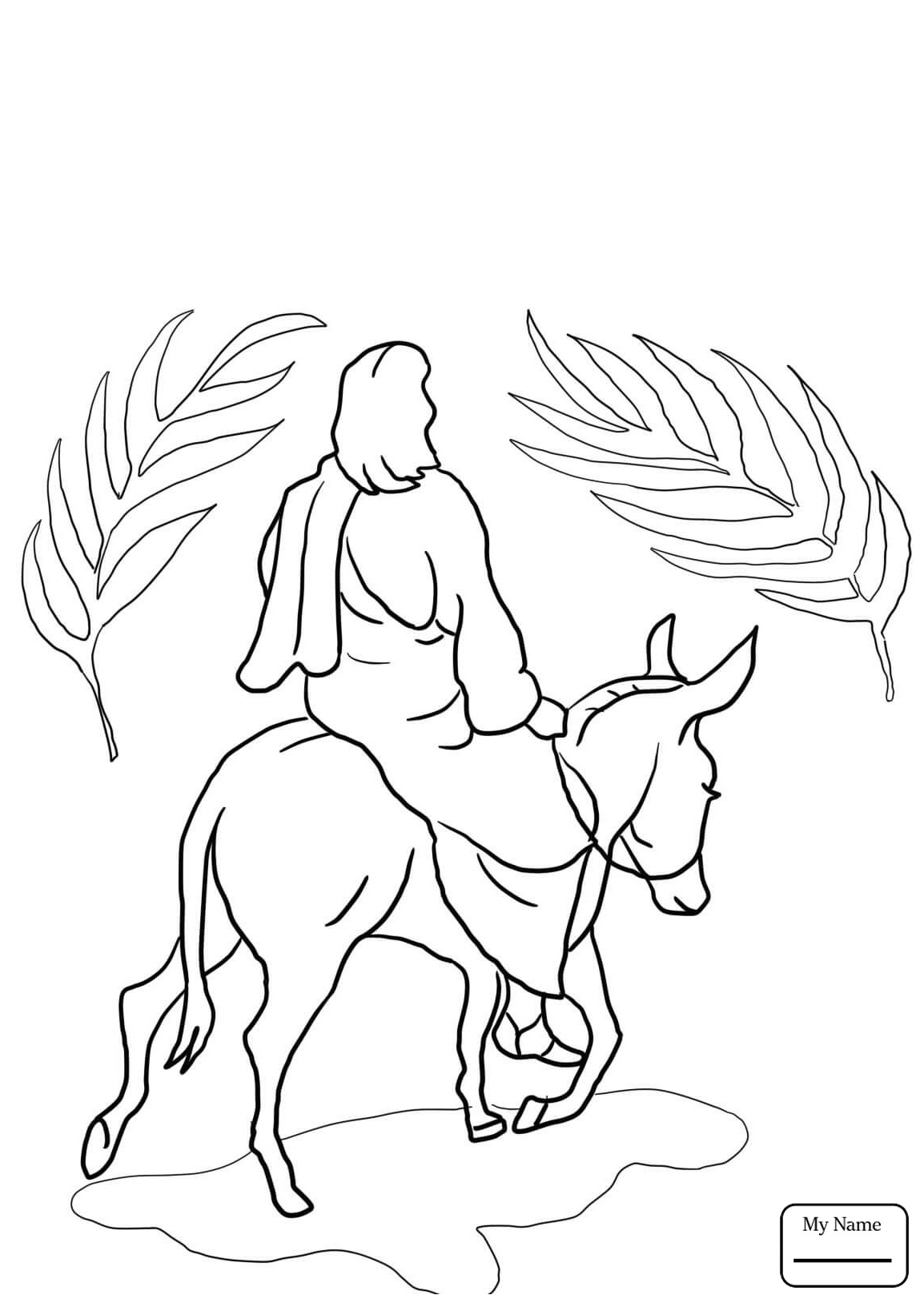 1154x1632 Wanted Palm Sunday Coloring Page Preschool Pages Jesus Copy