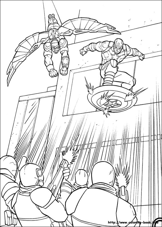 567x794 Captain America Civil War Coloring Pages On Coloring