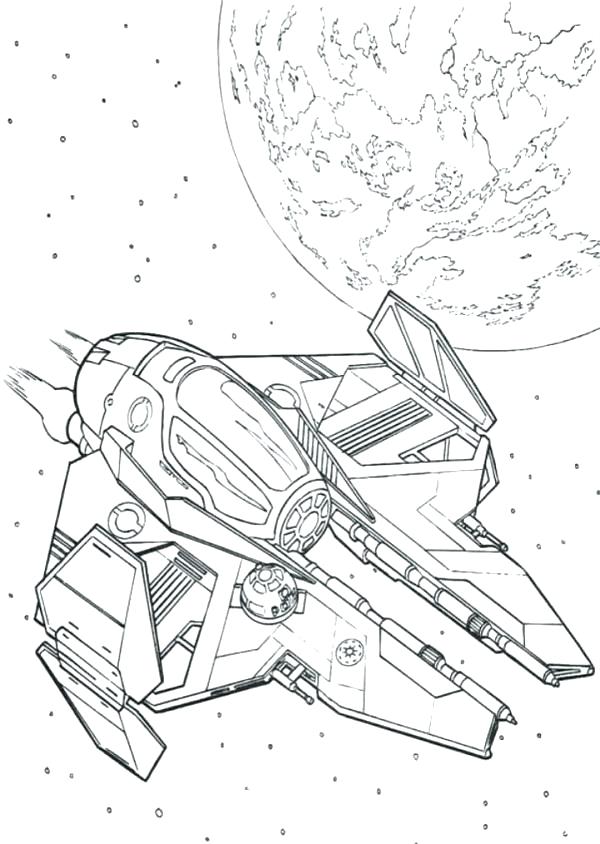 600x844 Space Ship Coloring Page Star Wars Ships Coloring Pages Space Ship