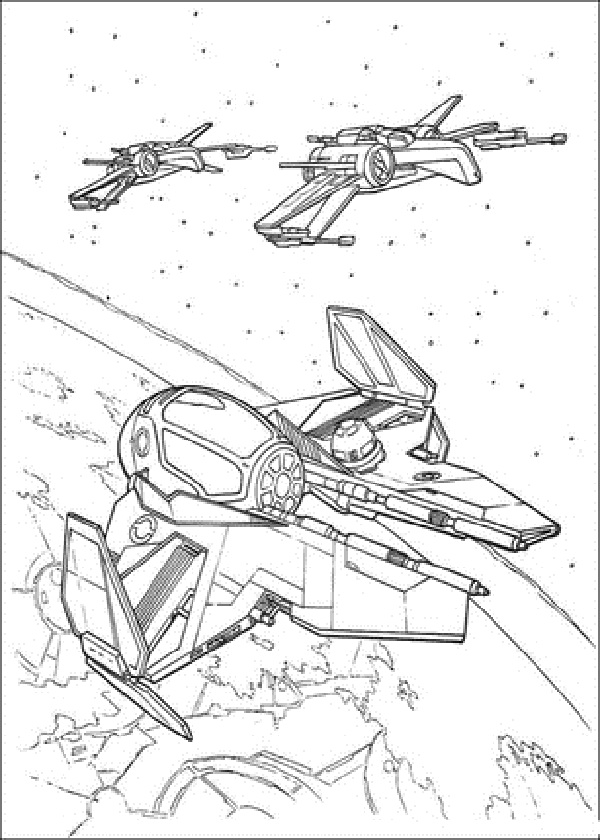 600x840 Star Wars Ships Coloring Pages Free