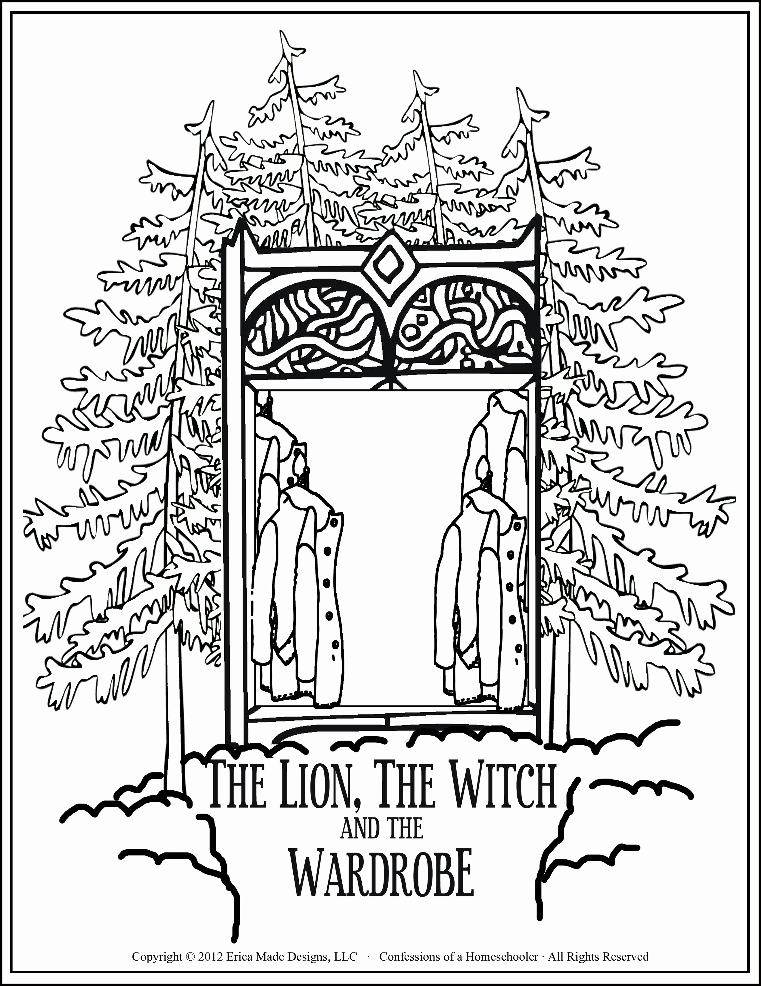2550x3300 Witch Coloring Pages Unique The Lion The Witch And The Wardrobe