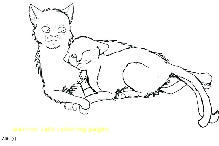 736x490 Warrior Cats Coloring Pages