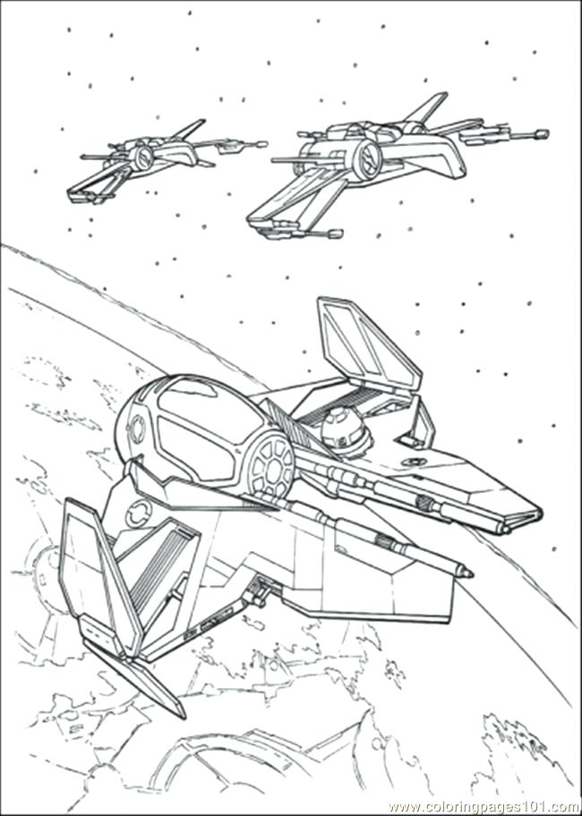 650x912 Star Wars Ships Coloring Sheets