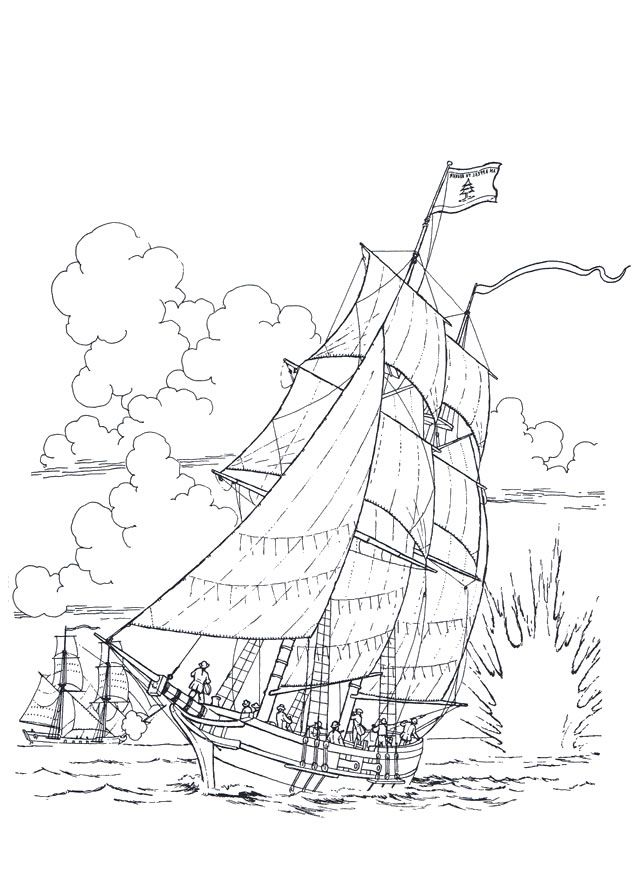 640x879 Best Ships Images On Ships, Coloring Pages