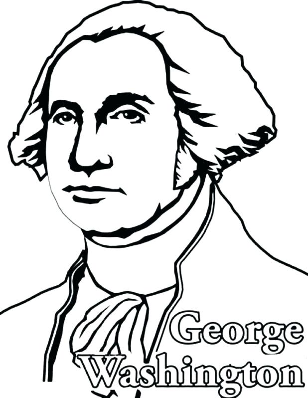 618x798 George Washington Coloring Pages Printable The Most Awesome As