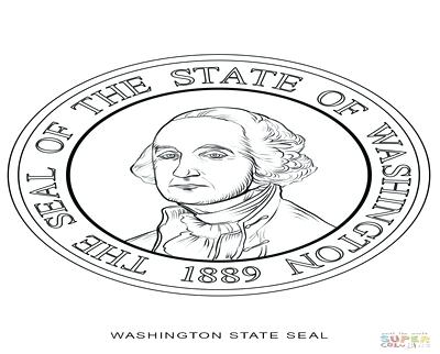 400x322 Washington State Coloring Pages State Mountains Educational